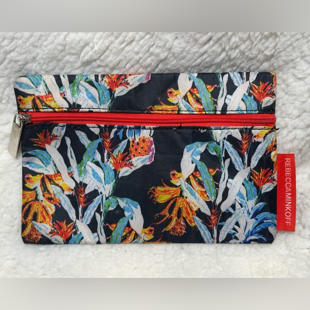 Rebecca Minkoff x Ipsy Pineapple Tropical Floral Makeup Cosmetic Bag June 2014